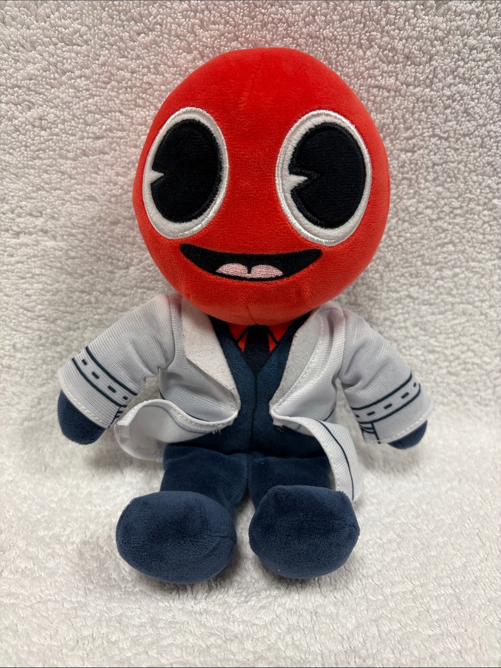 Rainbow Friends Collectable Plush RED SCIENTIST Phat Mojo Official